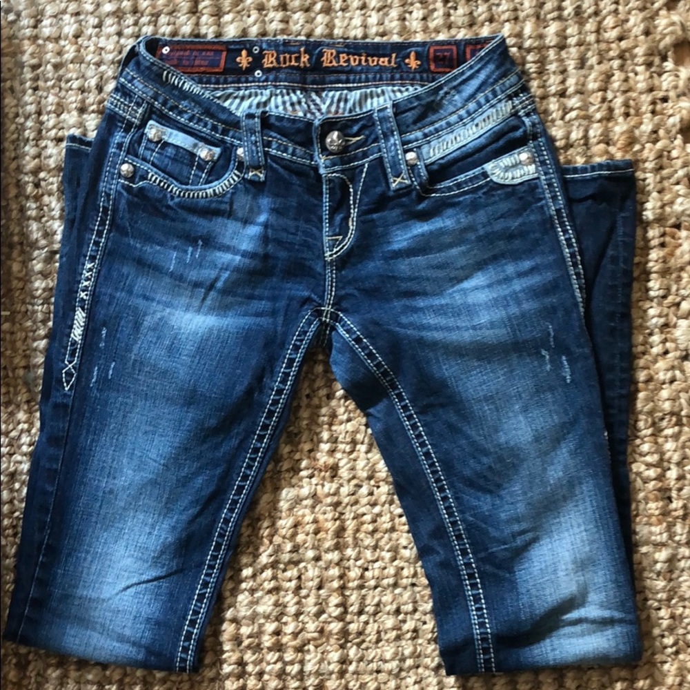 Woman’s Rock Revival Jeans Size 27